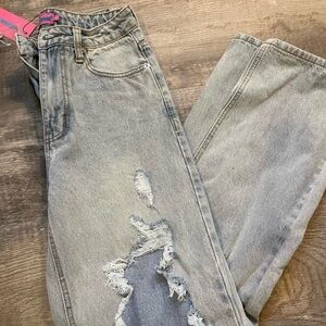 EDIKTED WIDE JEANS